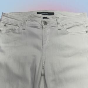 JORDACHE Women’s 6 White Skinny Jeans